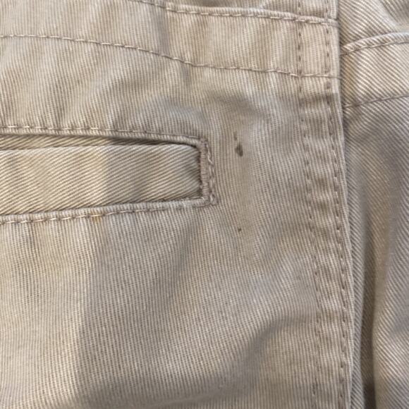 Quicksilver Men’s Khaki Tan Shorts Skater Style Sz 28 Polyester Cotton Relaxed - Picture 8 of 14